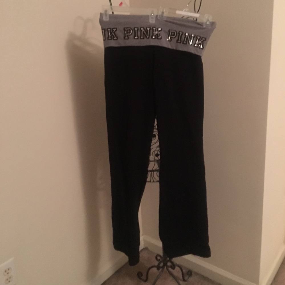 PINK bling yoga pants BOGO *see closet